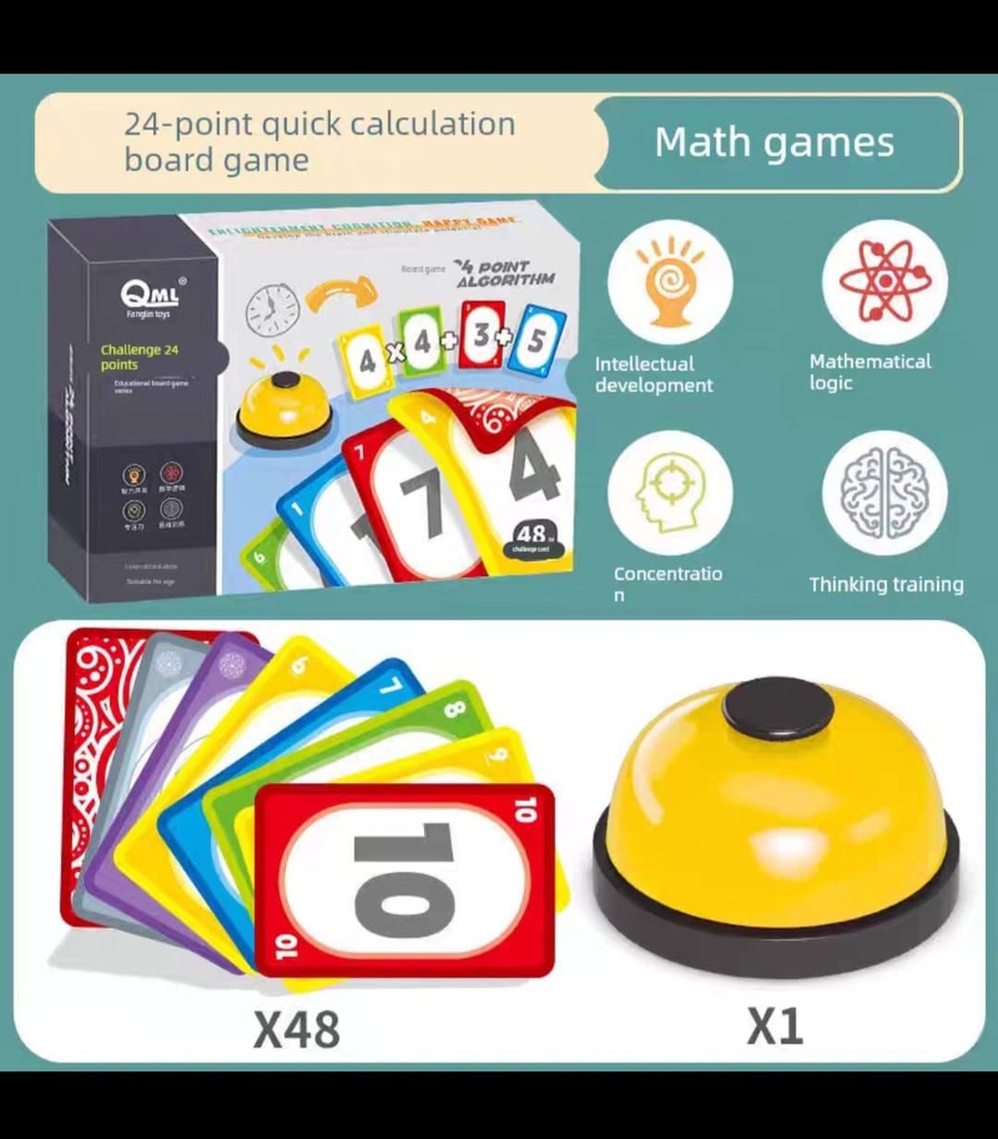 24 point card challenge game